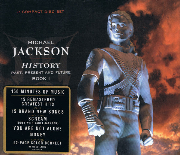 Michael Jackson : HIStory - Past, Present And Future - Book I (2xCD, Album, Comp, RE)