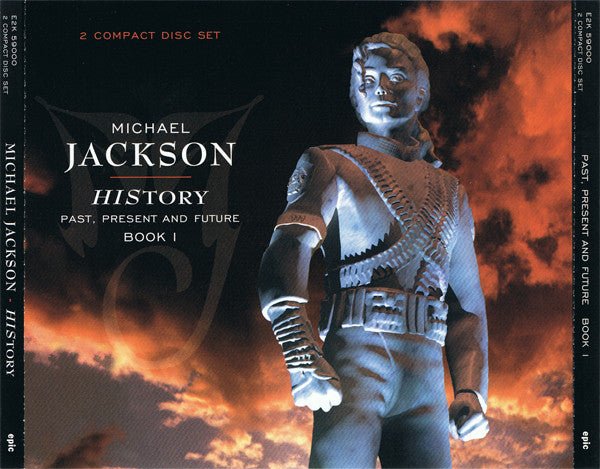 Michael Jackson : HIStory - Past, Present And Future - Book I (2xCD, Album, Comp, RE)