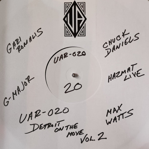 Various : Detroit On The Move Vol. 2 (12", W/Lbl)