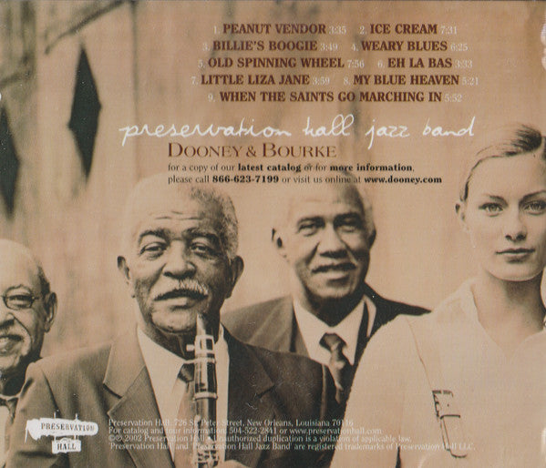 Preservation Hall Jazz Band : Dooney & Bourke (CD, Comp)