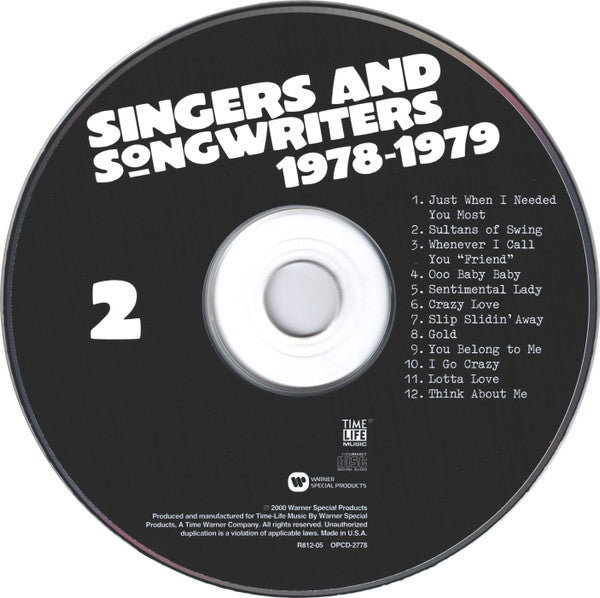 Various : Singers And Songwriters 1978-1979 (2xCD, Comp)