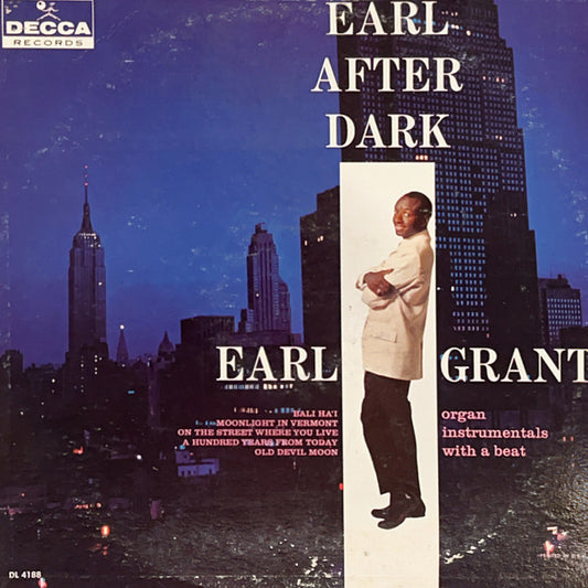 Earl Grant : Earl After Dark (LP, Album, Mono)