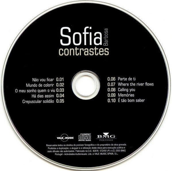 Sofia Barbosa : Contrastes (CD, Album)