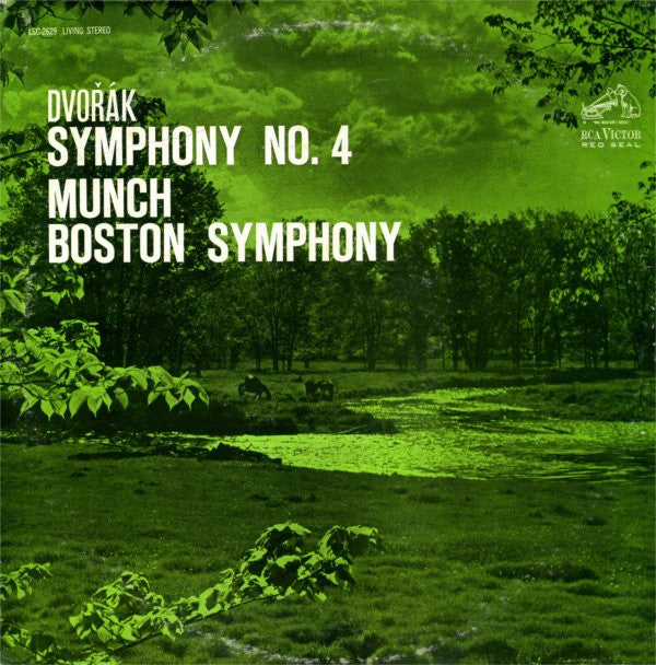Dvořák* - Munch*, Boston Symphony* : Symphony No. 4 (LP, Album, RP)