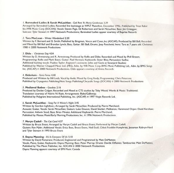 Various : Christmas Songs (CD, Comp)