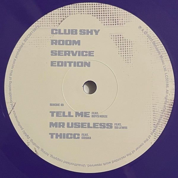 Shygirl : Club Shy (Room Service Edition) (2xLP, Comp, Ltd, Vio)