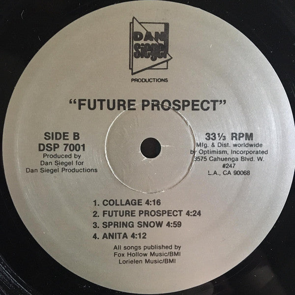 Dan Siegel : Future Prospect (LP, Album)