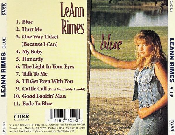LeAnn Rimes : Blue (CD, Album, SRC)