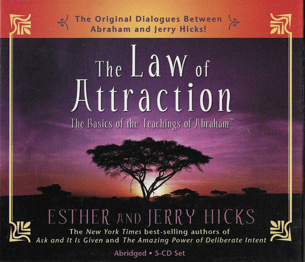Esther And Jerry Hicks : The Law Of  Attraction - The Basics OfThe Teachings Of Abraham (5xCD, Album)