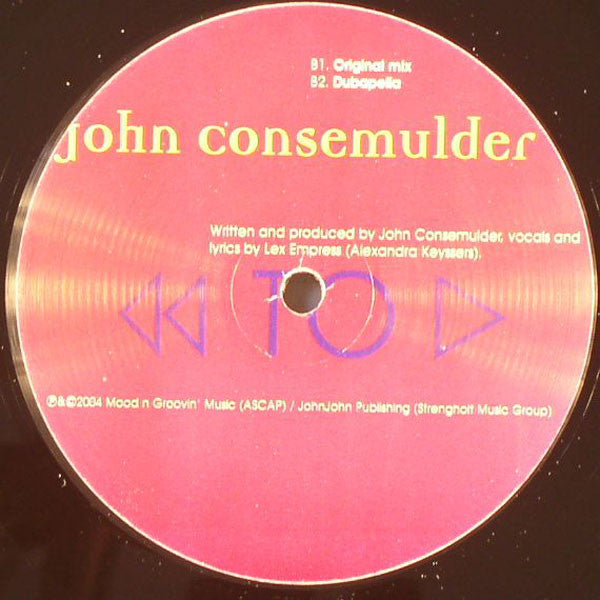 John Consemulder Feat. Lex Express* : Rewind To Start (I Wonder) (12")