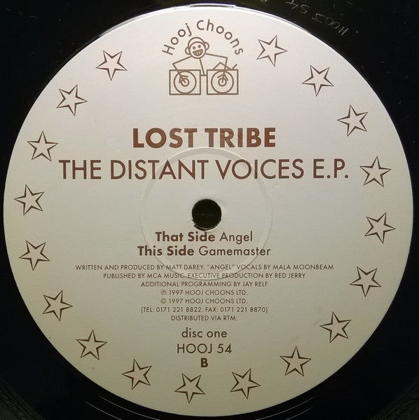 Lost Tribe : The Distant Voices E.P. (12", EP, 1/2)