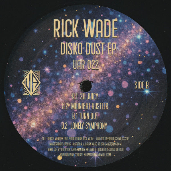 Rick Wade : Disko Dust EP (12", EP)