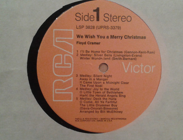 Floyd Cramer : We Wish You A Merry Christmas (LP)