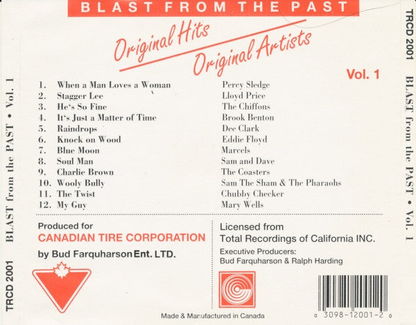 Various : Blast From The Past Vol. 1 (CD, Comp)
