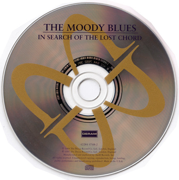 The Moody Blues : In Search Of The Lost Chord (CD, Album, RE, RM, UML)