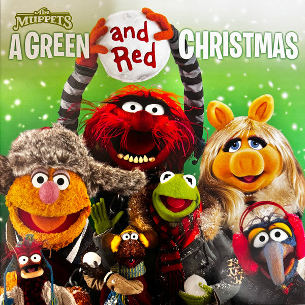 The Muppets : A Green and Red Christmas (LP, Album, Ltd, RE, Fes)