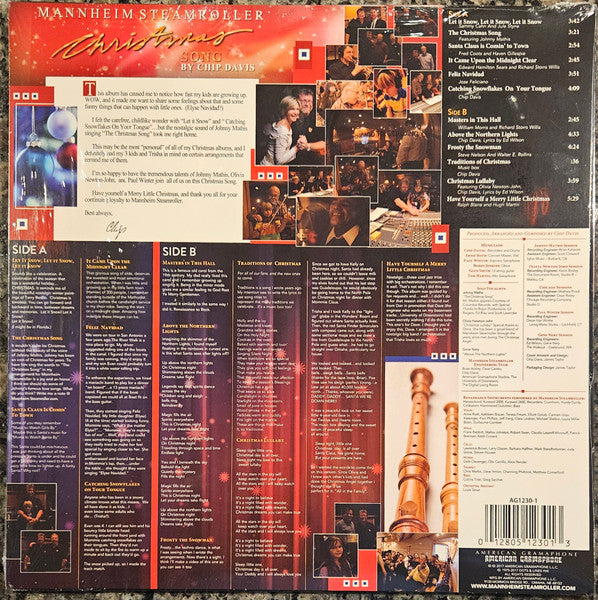 Mannheim Steamroller By Chip Davis : Christmas Song (LP, Album, Tra)