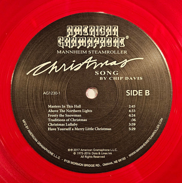 Mannheim Steamroller By Chip Davis : Christmas Song (LP, Album, Tra)