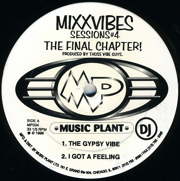 Mixx Vibes : Session #4 - The Final Chapter! (2x12", Promo)