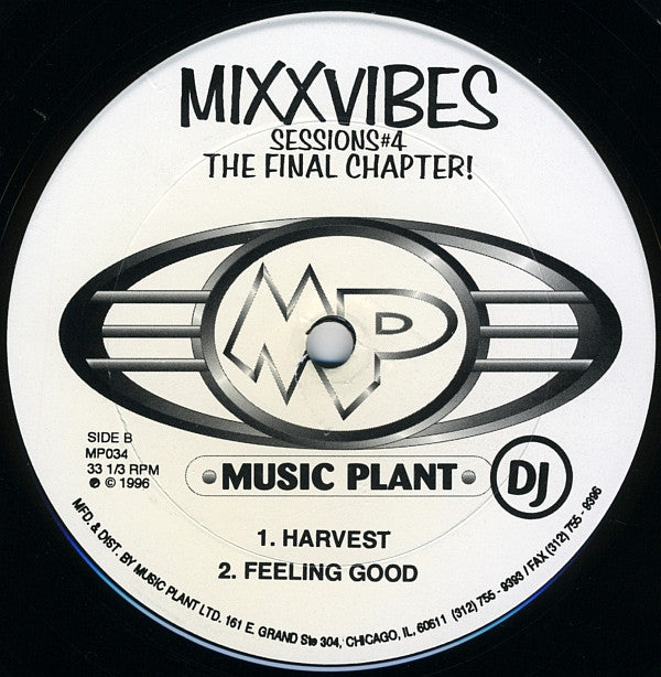 Mixx Vibes : Session #4 - The Final Chapter! (2x12", Promo)