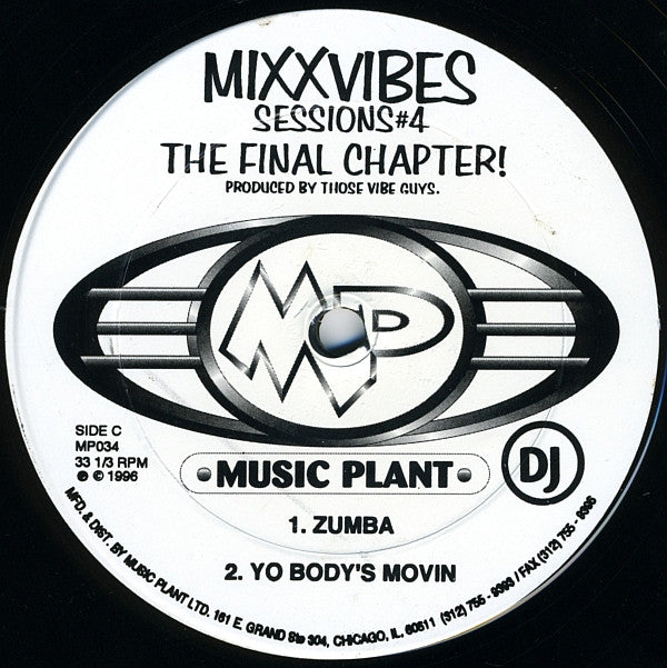 Mixx Vibes : Session #4 - The Final Chapter! (2x12", Promo)