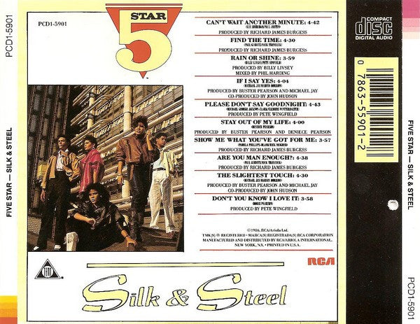 5 Star* : Silk & Steel (CD, Album)