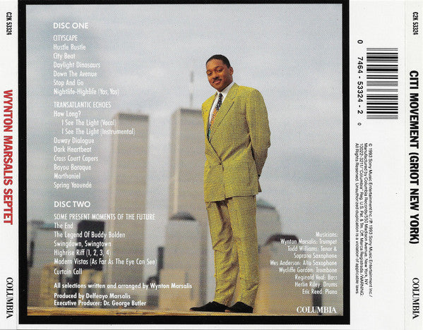 Wynton Marsalis Septet : Citi Movement (Griot New York) (2xCD, Album)