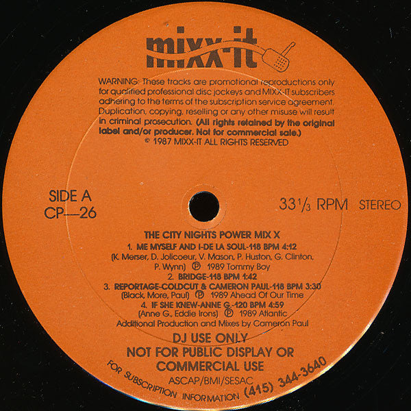 Various : Mixx-it 26 (12", Promo)