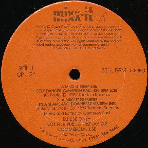 Various : Mixx-it 26 (12", Promo)