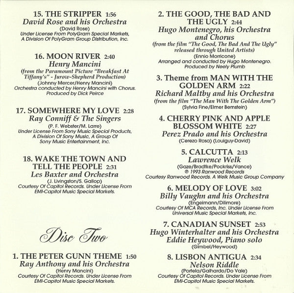 Various : Instrumental Legends (2xCD, Comp)