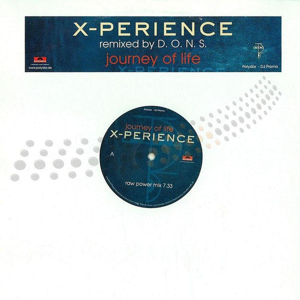 X-Perience : Journey Of Life (Remixes) (12", Maxi, Promo)