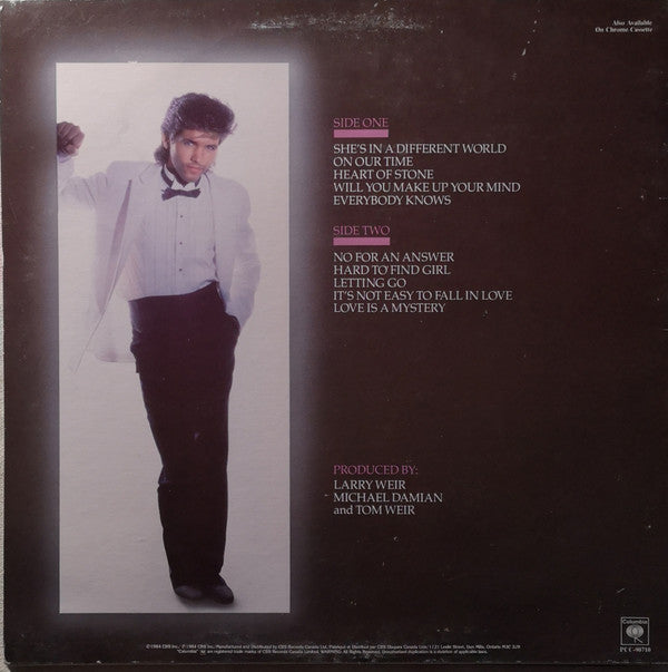 Michael Damian : Love Is A Mystery (LP, Album)