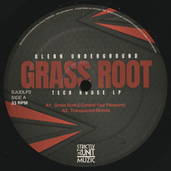 Glenn Underground : Grass Root - Tech House LP (2xLP, Album)