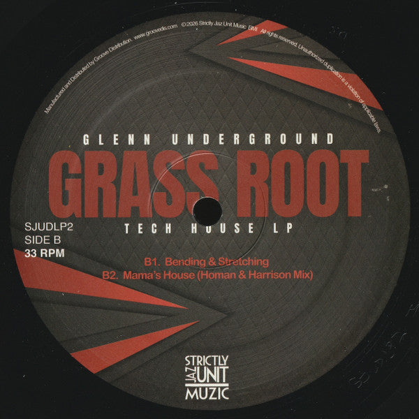 Glenn Underground : Grass Root - Tech House LP (2xLP, Album)