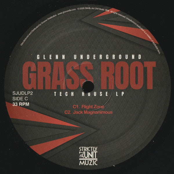 Glenn Underground : Grass Root - Tech House LP (2xLP, Album)