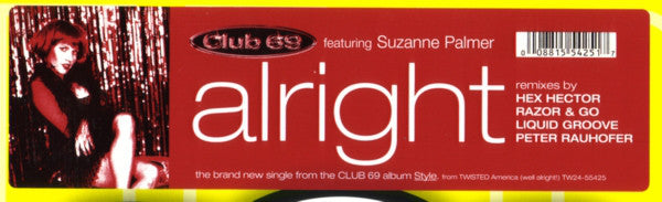 Club 69 : Alright (2x12")
