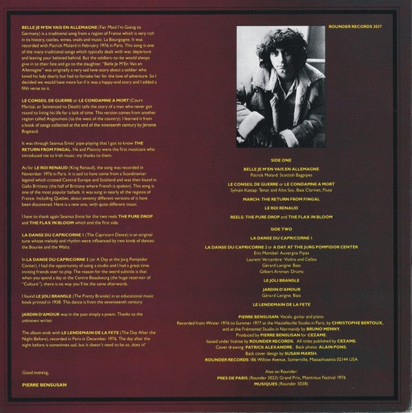 Pierre Bensusan : 2 (LP, Album)