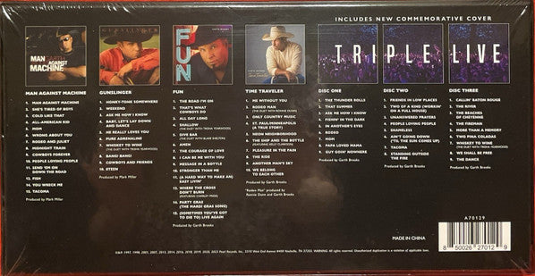 Garth Brooks : The Limited Series (Box, Comp, Ltd + CD, Album + CD, Album + CD, Album)