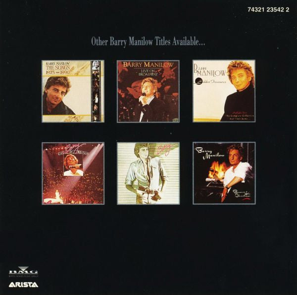 Barry Manilow : Greatest Hits - The Platinum Collection (CD, Comp)