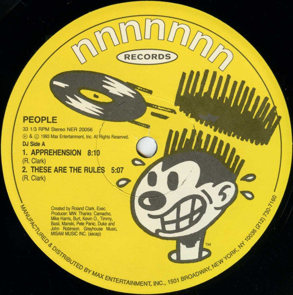 People : Apprehension (12")