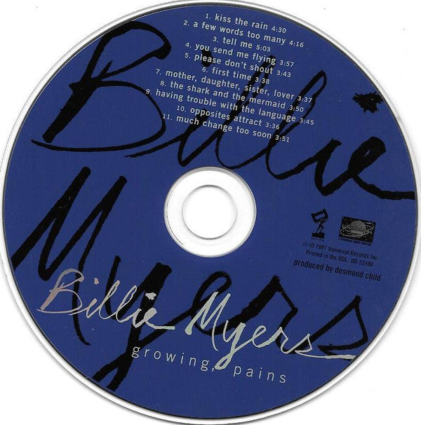 Billie Myers : Growing, Pains (CD, Album)