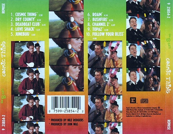 The B-52's : Cosmic Thing (CD, Album, RP)