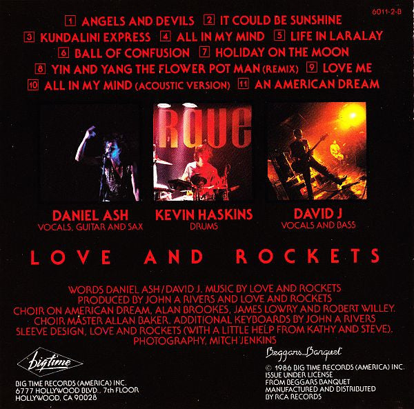 Love And Rockets : Express (CD, Album, RE)