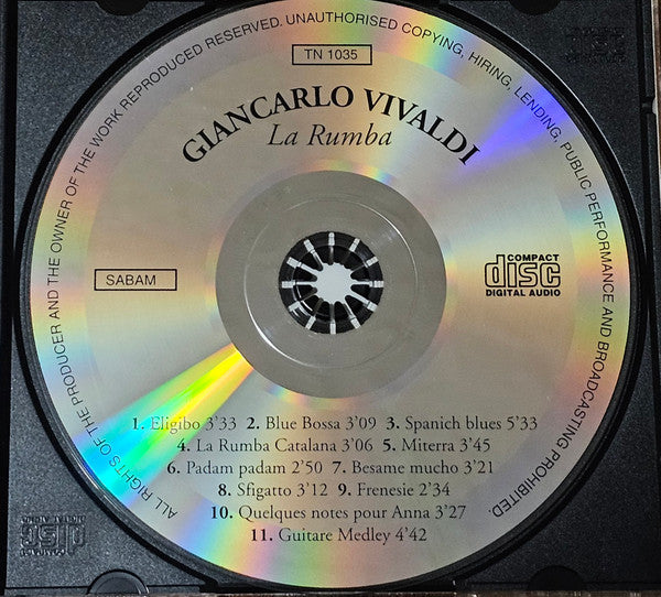 Giancarlo Vivaldi : La Rumba (CD, Album)