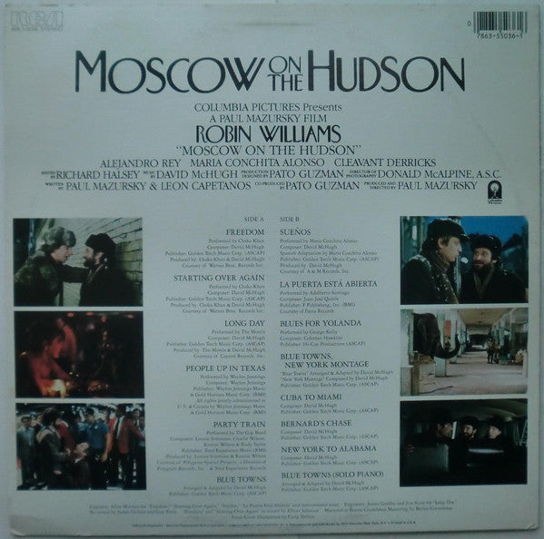 Various : Moscow On The Hudson Original Motion Picture Soundtrack (LP)