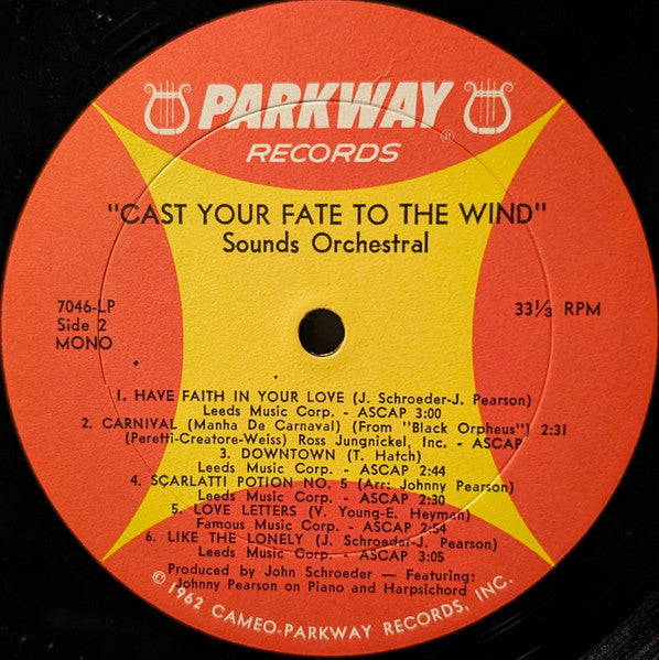 Sounds Orchestral : Cast Your Fate To The Wind (LP, Album, Mono)