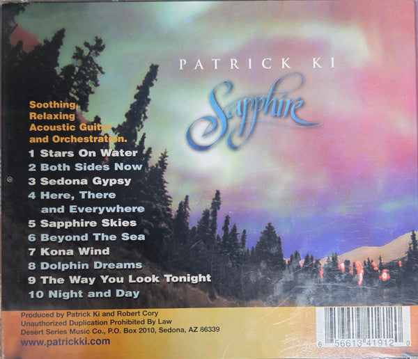 Patrick Ki : Sapphire (CD, Album)