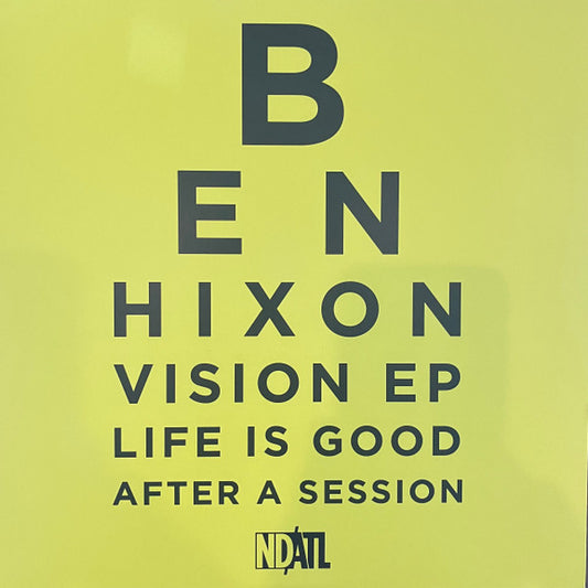 Ben Hixon : Vision EP (12", EP)