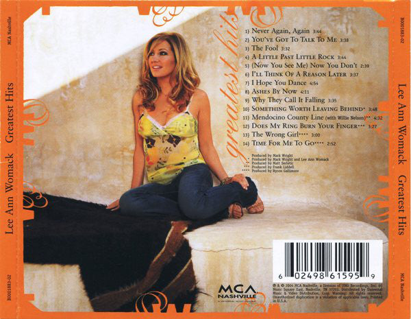 Lee Ann Womack : Greatest Hits (HDCD, Comp, RE)
