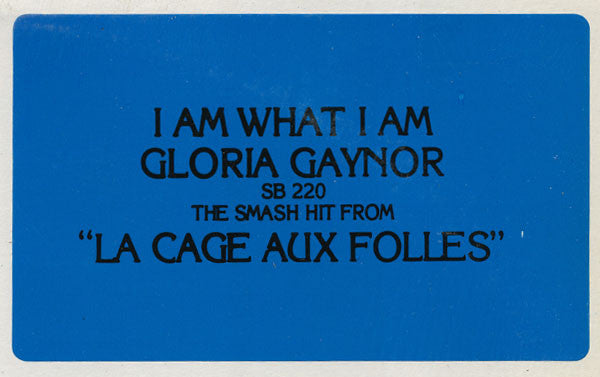 Gloria Gaynor : I Am What I Am (12", Hau)